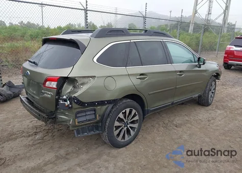2016 Subaru Outback 2.5I Limited из США, поврежденный, VIN 4S4BSANC5G3332600